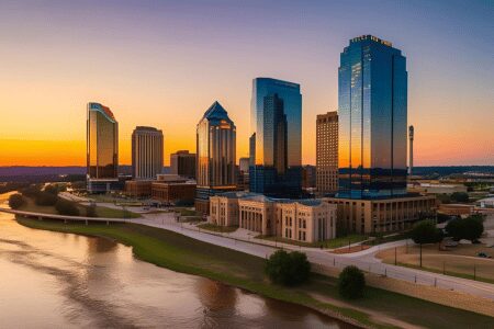 Downtown Little Rock Skyline